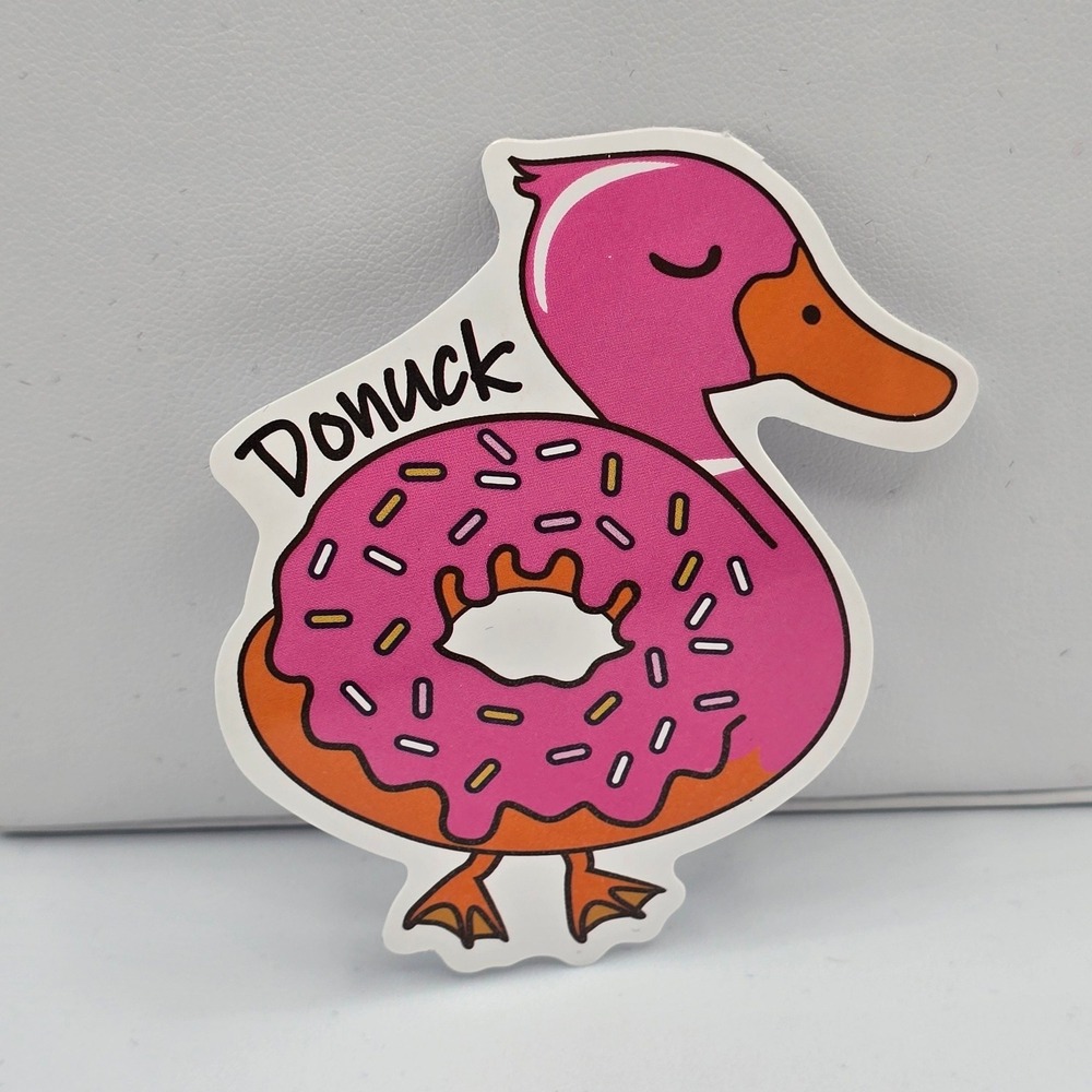 Donuck Sticker